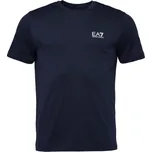Pánské tričko EA7 CORE ID M Tmavě modrá, Bílá
