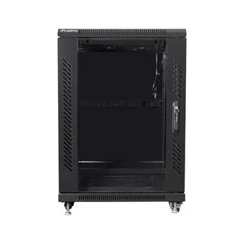 Racková skříň LANBERG FF01-6615-12B free-standing rack 19 self-assembly flat pack 15U/600x600mm black