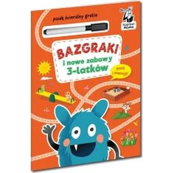 Cizojazyčná kniha Kapitan Nauka. Bazgraki i nowe zabawy 3-latków - praca zbiorowa