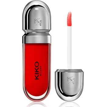 Přípravek na rty KIKO Milano 3D Hydra hydratační lesk na rty odstín 13 Fire Red 6.5 ml