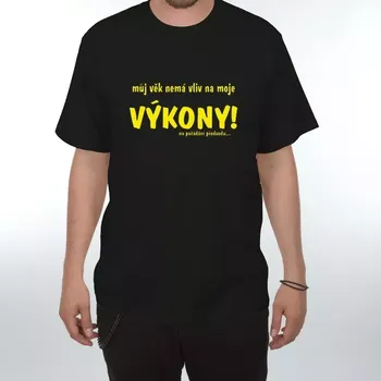 Žertovný předmět Tričko s potiskem - Výkony