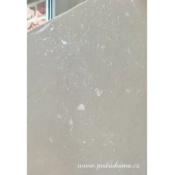 Umělecký papír Olino Paperworks Int BV Gampi papír smetanový s perletí 140 gr. Velikost: A4 - 29,5x21 cm