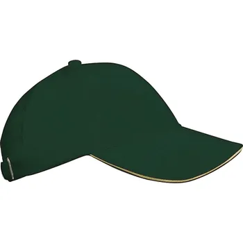 Čepice K-up Orlando Kids - Kids' 6 Panels Cap, zelená (Forest Green)