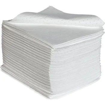 Sorbent DENSORB® sorpční rohože, provedení Olej, Economy Single, light, 40 x 50 cm, 200 ks