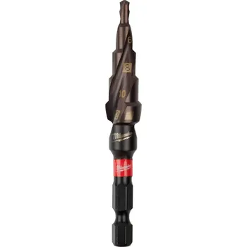 Příslušenství k vrtačce MILWAUKEE stupňovitý vrták 4-12mm 1/4" SHOCKWAWE 48899262