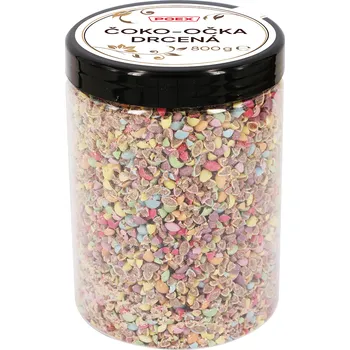 Čokoláda POEX Čoko-očka drcená 800 g dóza