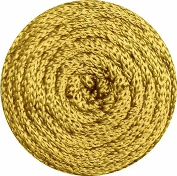 Příze Maccaroni Yarn PP Macrame 2mm PP Macrame 2mm: 050 zlatá