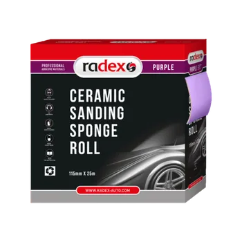 Brusný papír RADEX keramická brusná role (molitan) 114 mm x 25 m P800
