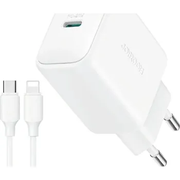 JOYROOM JR-TCF20 rychlonabíjecí sada adaptéru s portem USB-C a kabelu USB-C na Lightning - 20W - 1 m - bílá