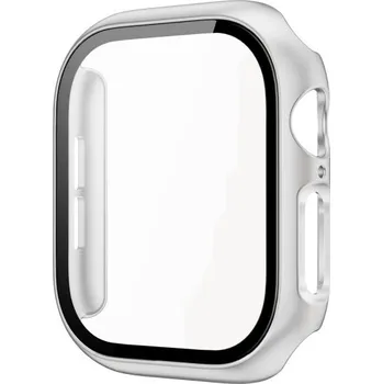 Metalické pouzdro s tvrzeným sklem pro Apple Watch 42mm (Series 10 / 11) - stříbrné