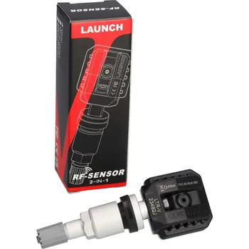 Čidlo automobilu TPMS senzor LAUNCH RF-Sensor Europa USA 433/315 MHz s hliníkovým ventilem, Invento LUTS01