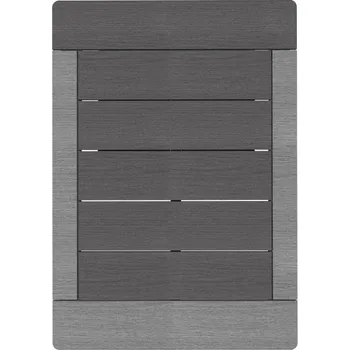 Zahradní sprcha Venkovní sprchový rošt - Tmavě šedá