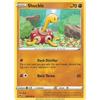 Sběratelská karetní hra Shuckle 085/185 - Vivid Voltage Typ karty: Non-Holo