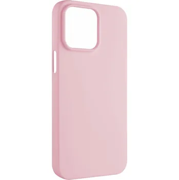 Pouzdro na mobilní telefon Zadní pogumovaný kryt FIXED Story pro Apple iPhone 15 Pro Max, růžový