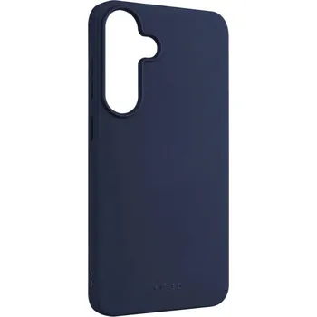 Pouzdro na mobilní telefon Zadní pogumovaný kryt FIXED Story pro Samsung Galaxy S25+, modrý