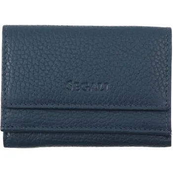 Peněženka Extra malá dámská kožená peněženka Segali SG1756 Navy Blue tmavě modrá