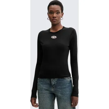 Dámské tričko DIESEL T-UNCUTIE-LONG A19438_0CLBR černé Velikost: XS