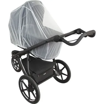 Emitex síť proti hmyzu na kočárek bílá