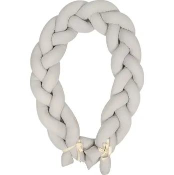 Dětsný nábytek Baby Matex Mantinel cop mušelín Světle šedá