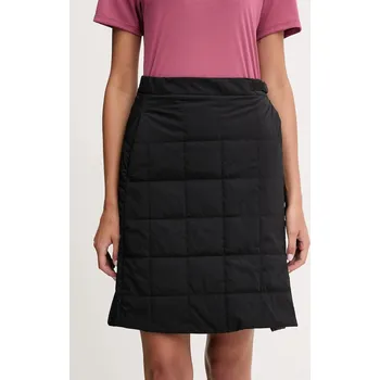 Dámská sukně Sportovní sukně Jack Wolfskin WINTERDUNE černá barva, mini, A65083 99X, vel. XS