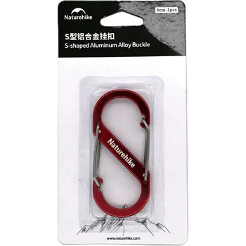 Naturehike S-Type kempingová karabina Varianta produktu: 9 cm / 1 kus