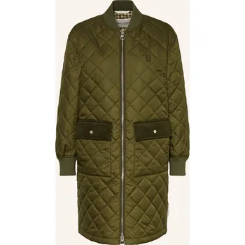 Dámský kabát Marc O'polo Dámský Prošívaný Kabát, olivová, 44