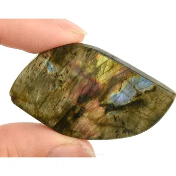Přírodní kámen Labradorit mugle s barevnými odlesky 15g