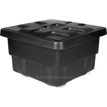 Smuteční dekorace Plastová schránka na čtyři urny 23 cm 37 cm