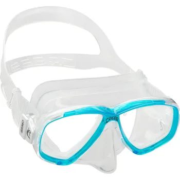 Potápěčská maska Potápěčská maska CRESSI-PERLA MASK CLEAR/AQUAMARINE Modrá UNI
