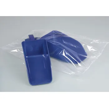 Lopatky z polystyrenu, detekovatelné, 250 ml, modré, balené jednotlivě/sterilně, balení à 10 kusů