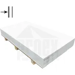 Satjam - Tabule bílá jednostranná RAL 9010 - 0,55x1250x2000 mm