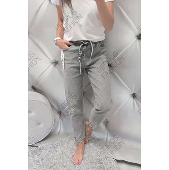 Dámské džíny Jeans Mom šedé Jeans: 2XL