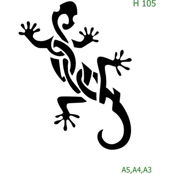 Šablona H 105 - A5 , Nelepící folie