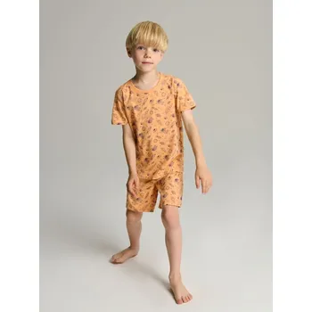 Dětská móda Sinsay - Dvoudílné pyžamo s vesmírným motivem - oranžová - WW691-20X - WW691-20X-104