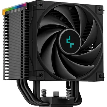 Počítačové chlazení DEEPCOOL chladič AK500 Digital / 120mm fan / 5x heatpipes / PWM / pro Intel i AMD / RGB / černý