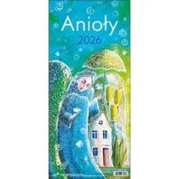 Kalendář Kalendarz 2026 ścienny anioły