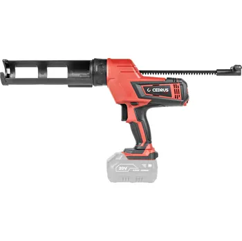 Vytlačovací pistole Akumulátorová vytlačovací pistole na silikon Hahn & Sohn Cedrus SG45LI bez baterie a nabíječky