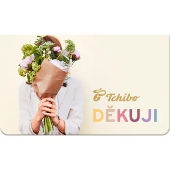 předplacená karta 538510 - Tchibo - Elektronická dárková karta »Děkuji«