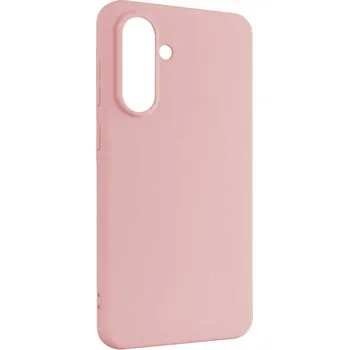 Telefonní příslušenství Zadní pogumovaný kryt FIXED Story pro Samsung Galaxy A36 5G, růžový