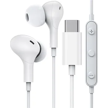 Sluchátka ME541 sluchátka s konektorem USB-C - bílá