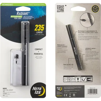 Svítilna Nabíjecí svítilna Nite Ize Radiant Rechargeable Pen Light