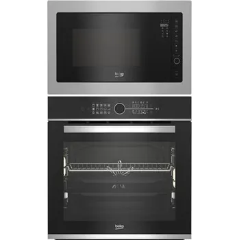 Mikrovlnná trouba Set Beko BBIM13400XS + BMGB25332BG