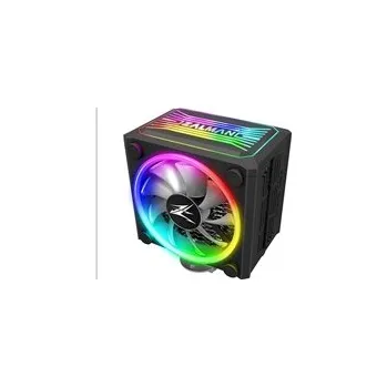 PC ventilátor Zalman chladič CPU CNPS16X Black / 120 mm ventilátor / 4 heatpipe / RGB / PWM / 165 mm výška / černý