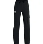 Dětské tepláky na volný čas Under Armour B ICON WOVEN PANTS černé 1386702-001 - YXL | UK 11,5 | US 12,5