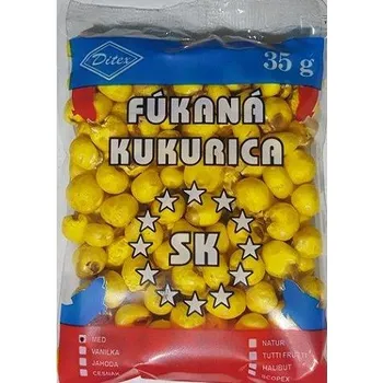 Boilies Kingfisher Foukaná Kukuřice 40g Příchuť: Med