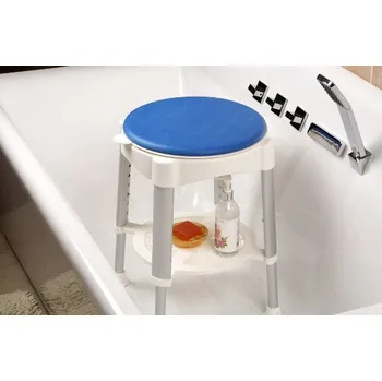 Koupelnové sedátko Deminas Speciální otočná židle do sprchy s nosností 150 kg