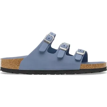 Dámská obuv Kožené pantofle Birkenstock Florida HEX, 39, modrá, 55X