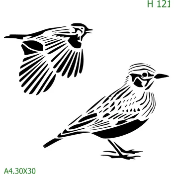 Šablona H 121 - 30 x 30 cm , Nelepící folie