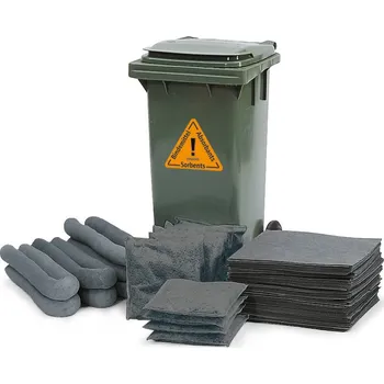 Sorbent DENSORB® havarijní souprava v mobilní nádobě B12, provedení Univerzál