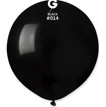 Balónek Balónek 48cm/19" #014 černý 25 ks